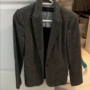 Zara Charcoal Woman’s Blazer Jacket
